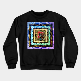 Portuguese Folk Art Crewneck Sweatshirt